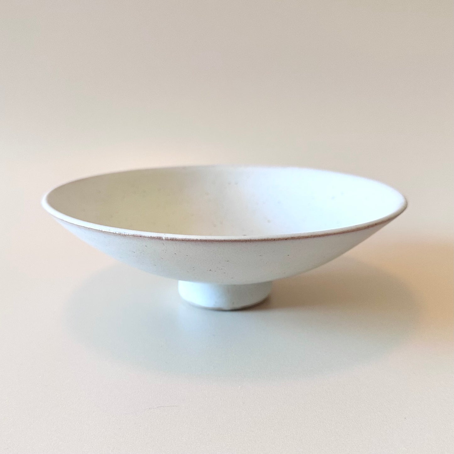 Serving bowl Stund Large, natural white