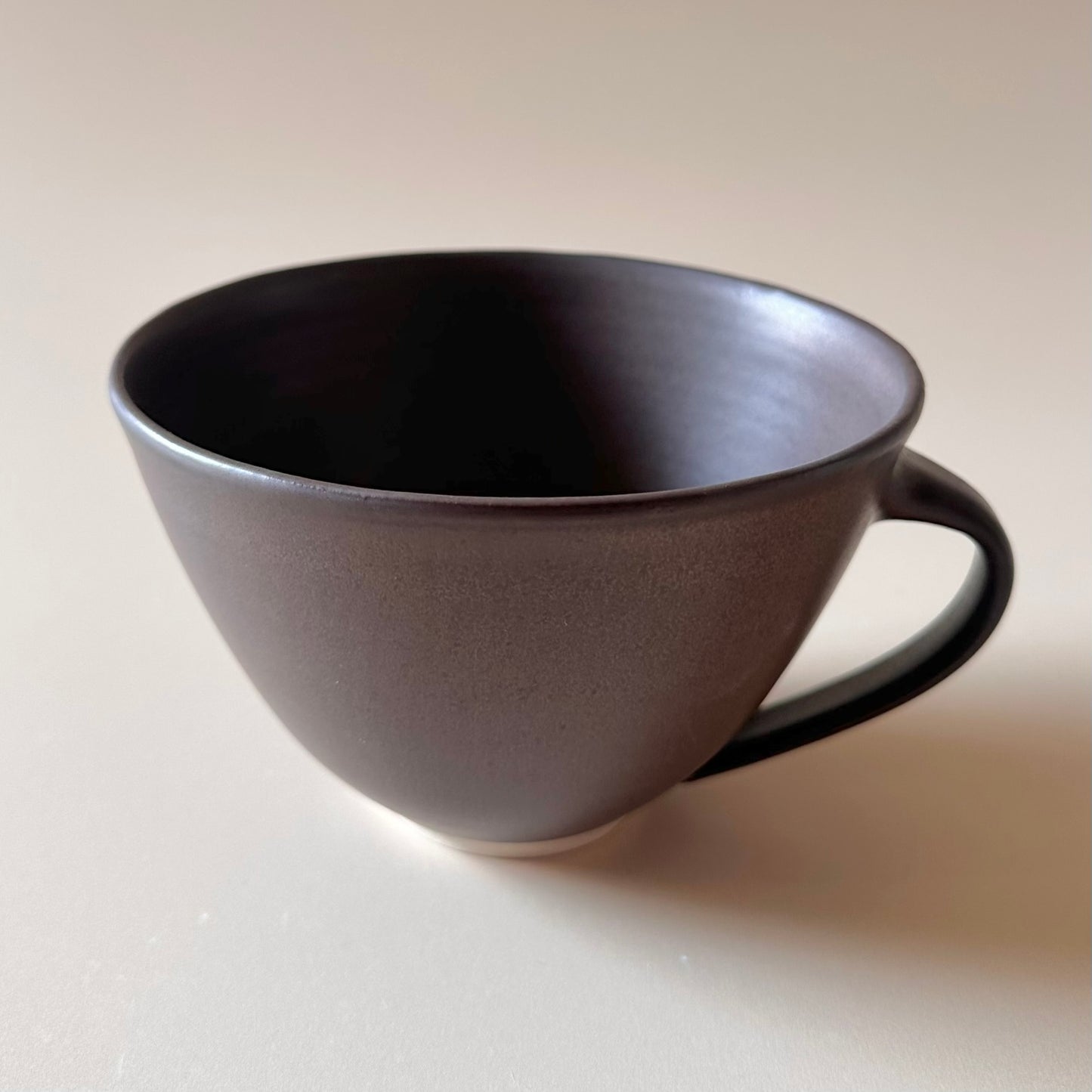 Coffee cup Mjuk, dark brown