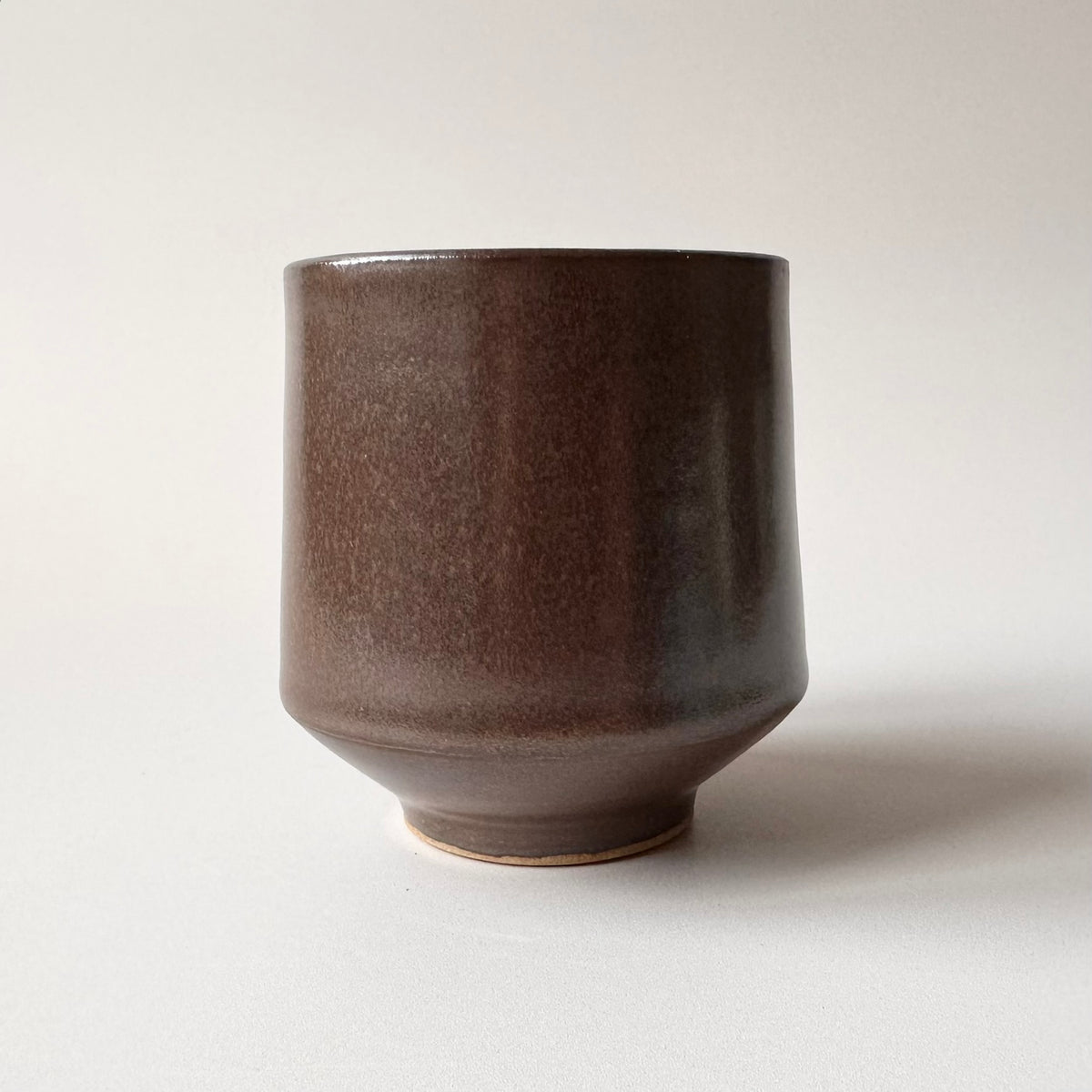 Coffee cup Vinkel, chestnut brown