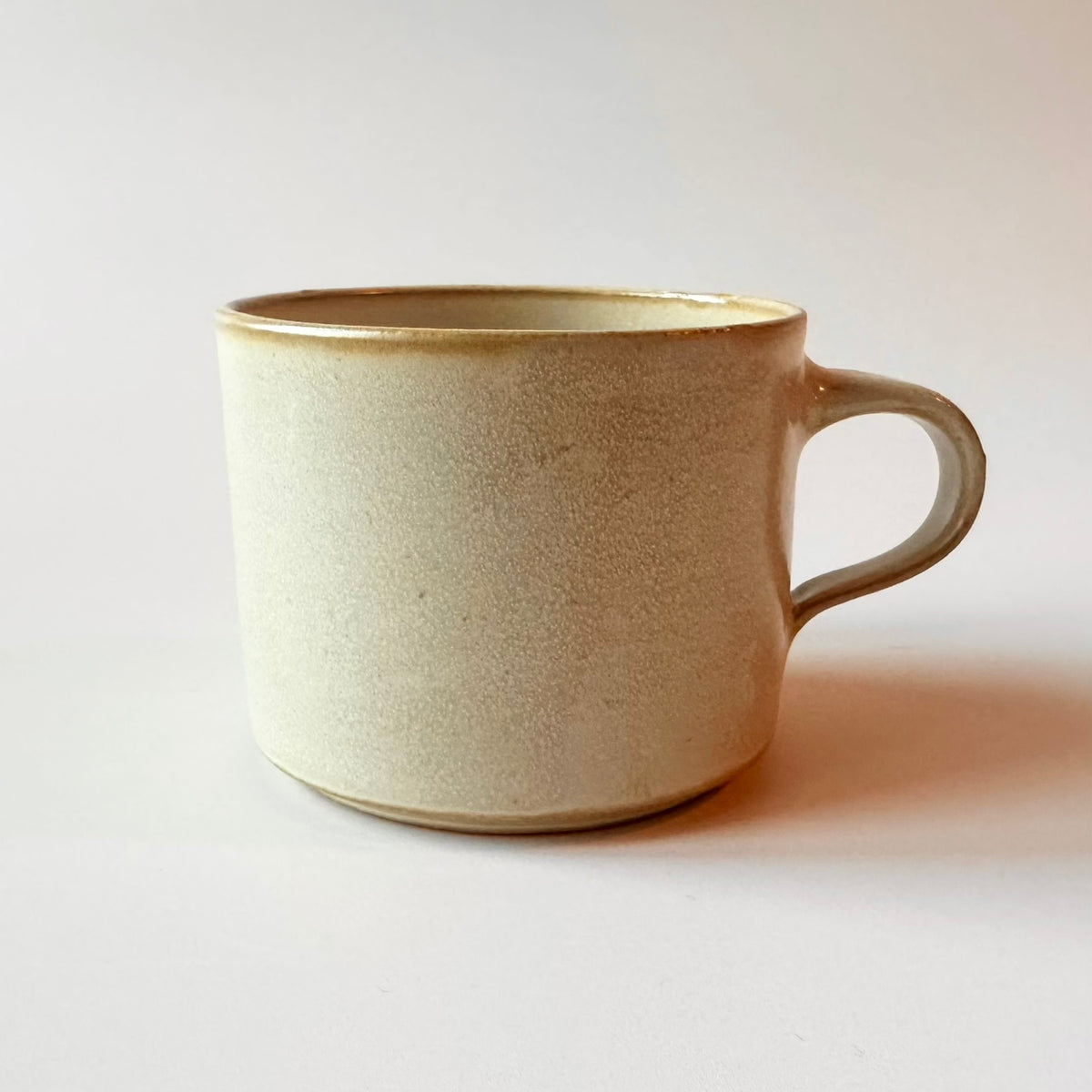 Kaffekopp Morgon Stor, benvit