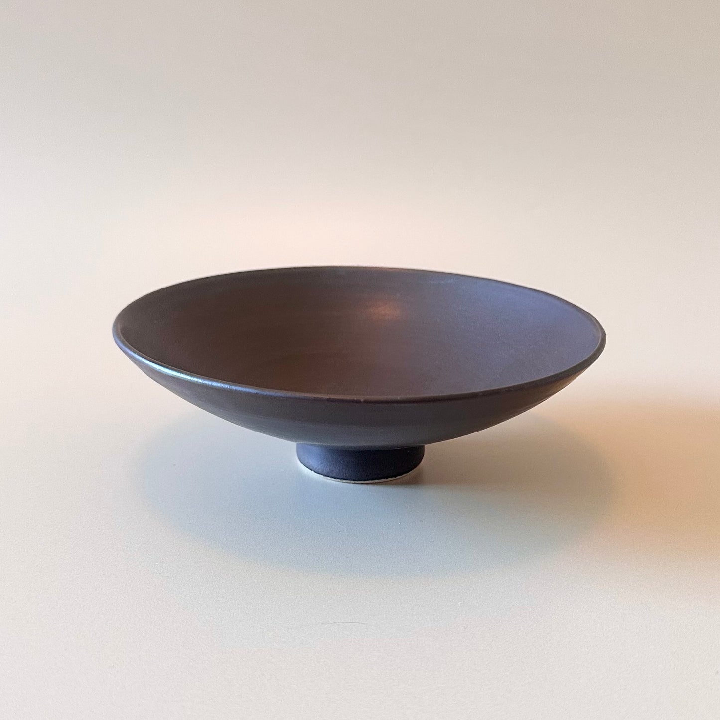 Serveringsskål Stund Liten, mörkbrun