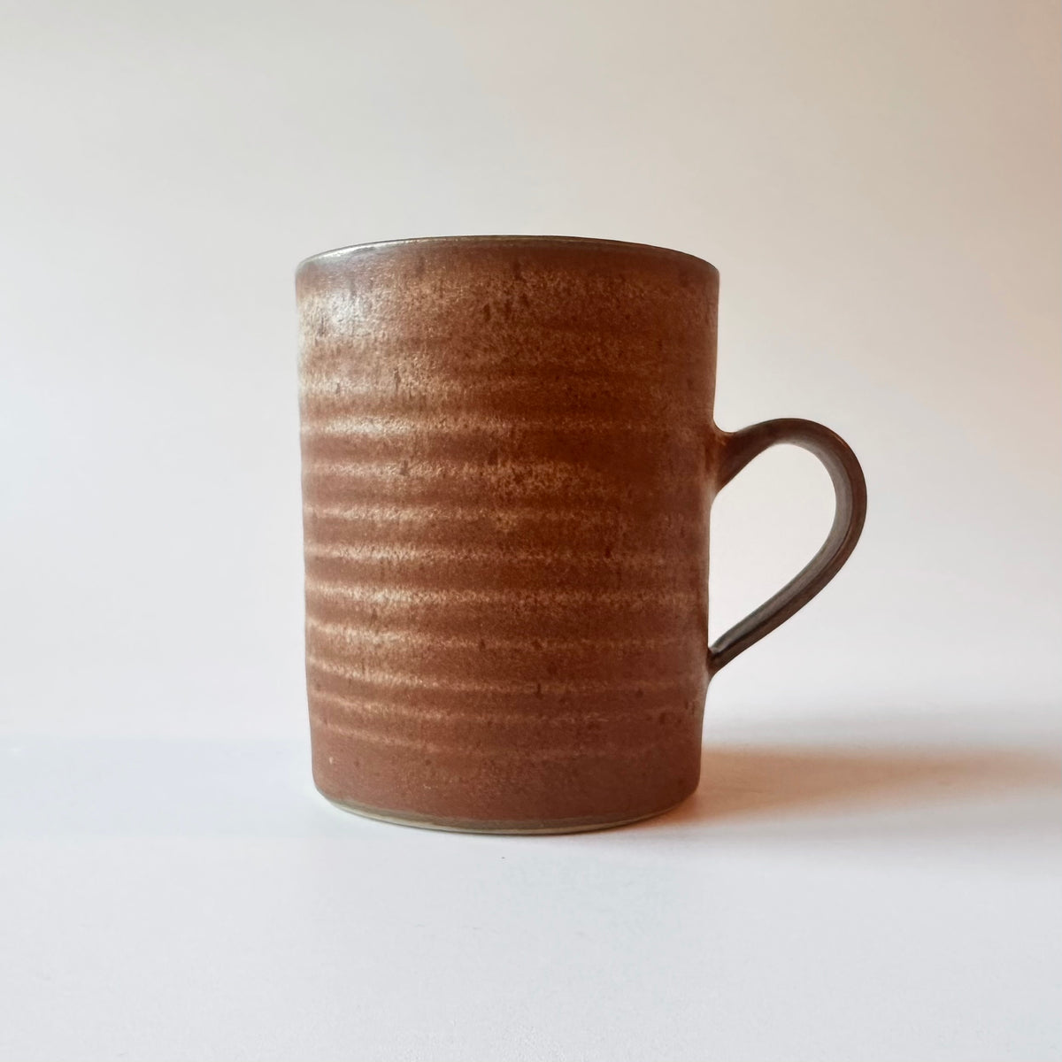 Kaffekopp Lätt, rostbrun