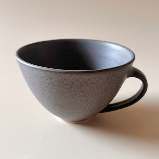 Coffee cup Mjuk, dark brown