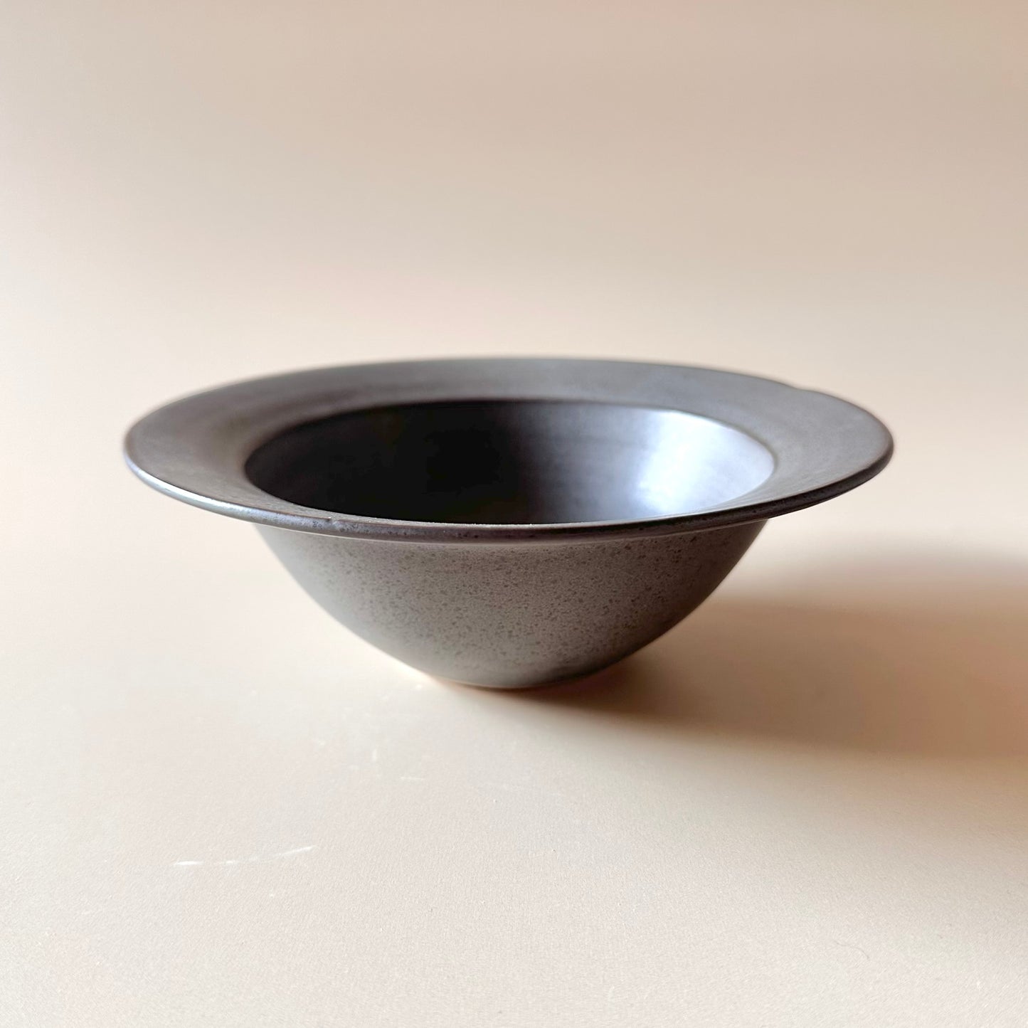 Breakfast, starter, and dessert bowl Mjuk, dark grey-blue