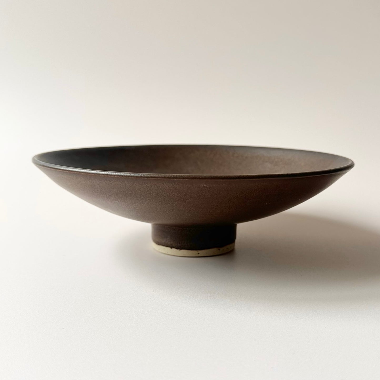 Serving bowl Stund Large, dark brown