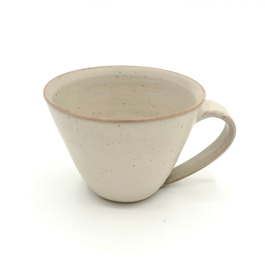 Kaffekopp Mjuk, naturvit