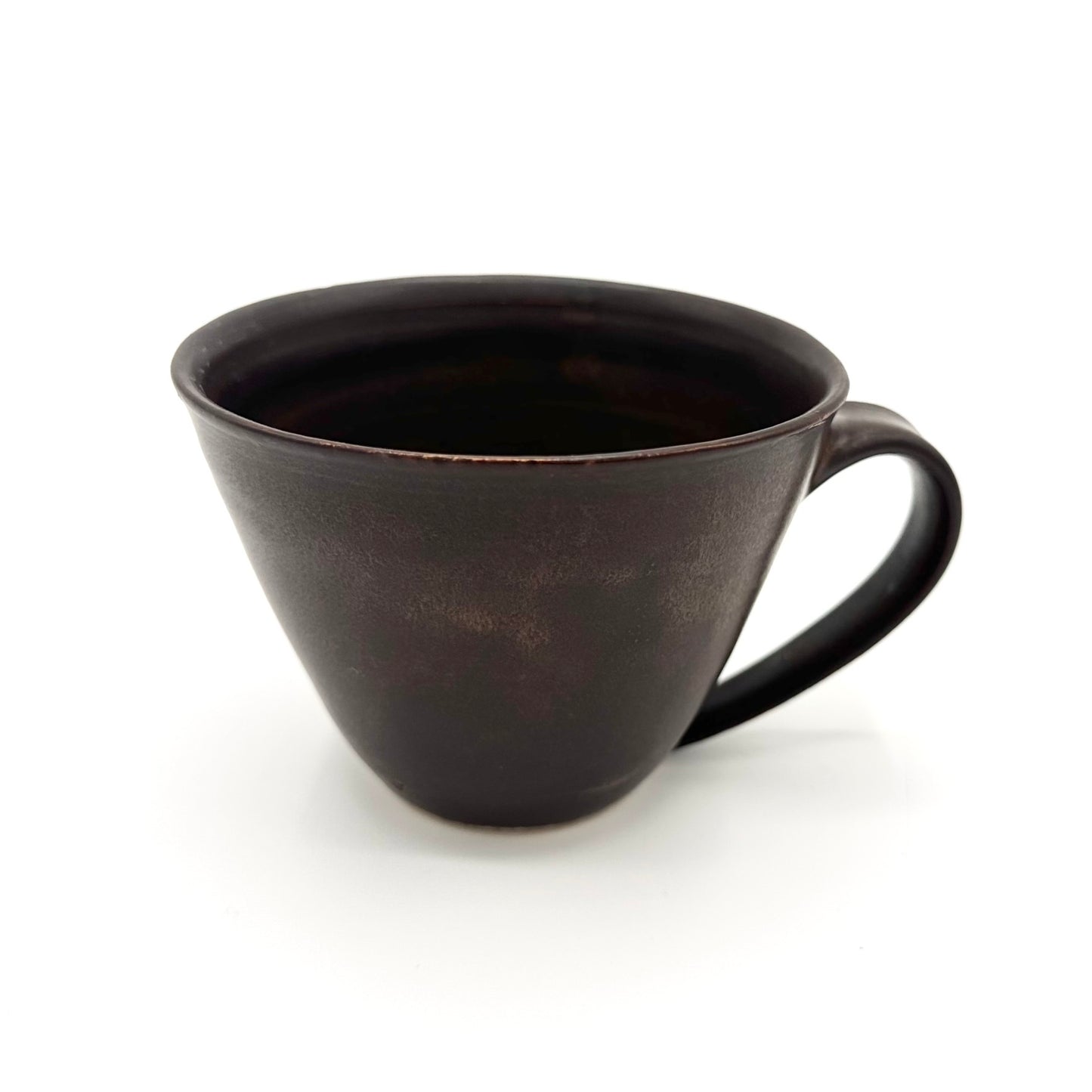 Kaffekopp Mjuk, mörkbrun