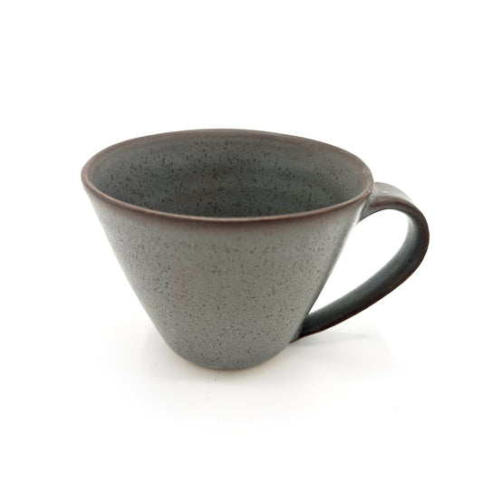 Kaffekopp Mjuk, mörk gråblå