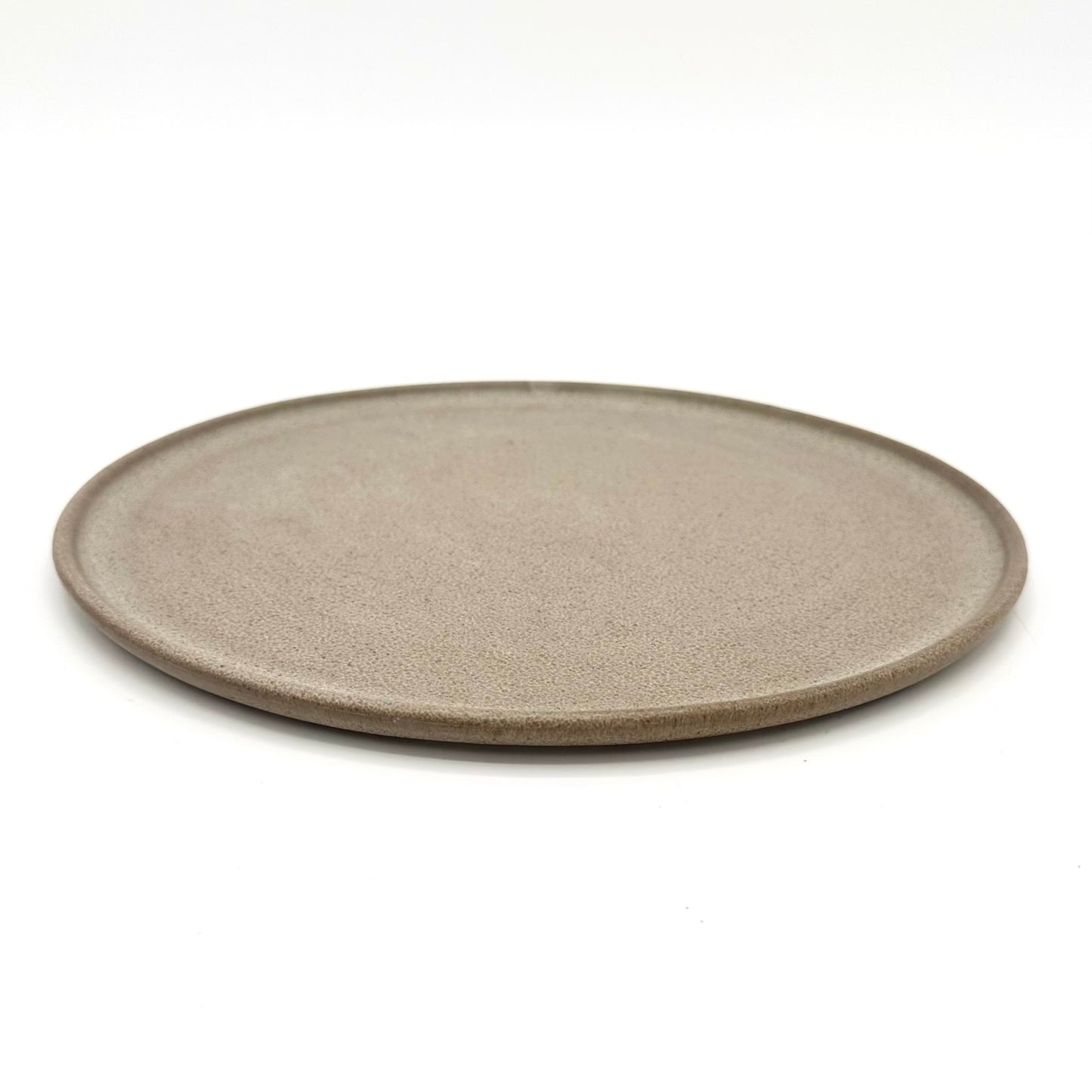 Tallrik Varm, gråbrun