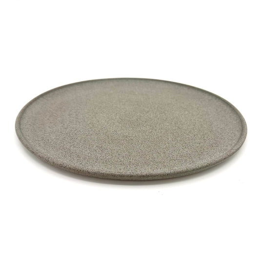 Tallrik Varm, gröngrå