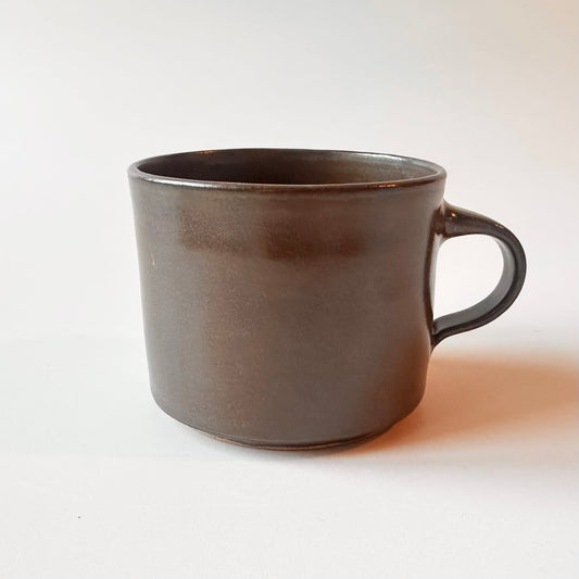 Kaffekopp Morgon Stor, kastanjebrun