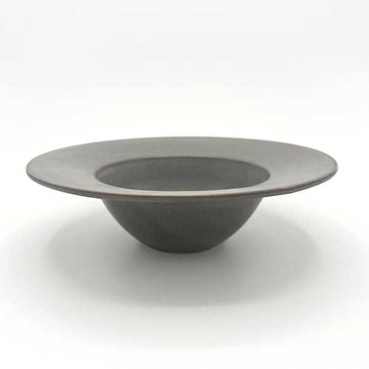Pasta-, sallads- och soppskål Mjuk, mörk gråblå