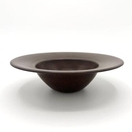 Pasta-, sallads- och soppskål Mjuk, mörkbrun