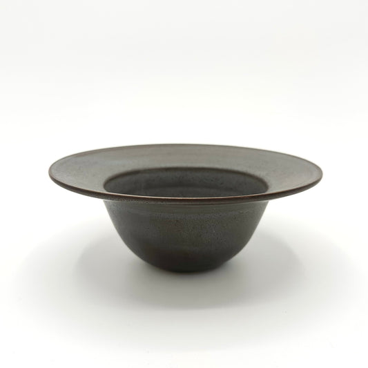 Frukost-, förrätts- och dessertskål Mjuk, mörk gråblå