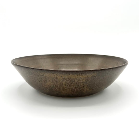 Serveringsskål Rund Stor, brun