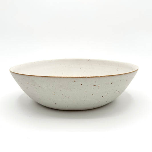 Serveringsskål Rund Stor, vit