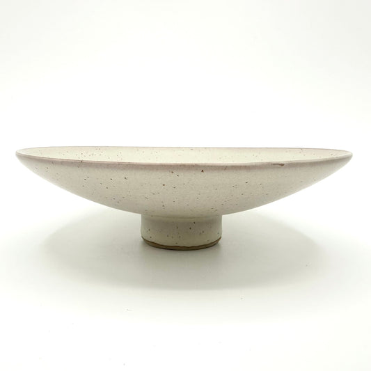 Serveringsskål Stund Stor, naturvit