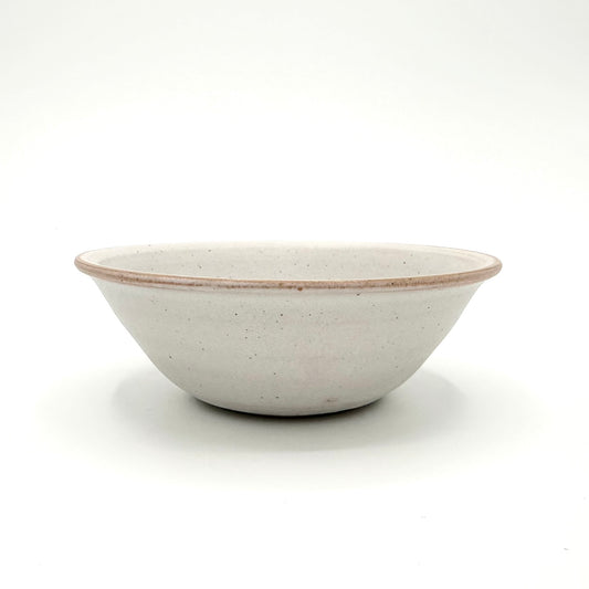 Frukost- och dessertskål Varm, vit