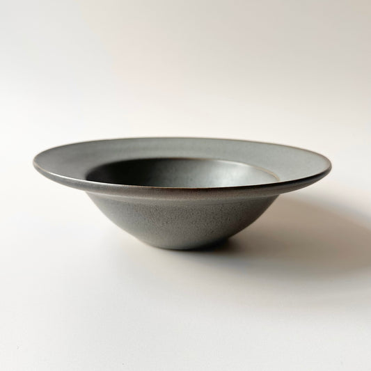 Pasta, salad, and soup bowl Mjuk, dark grey