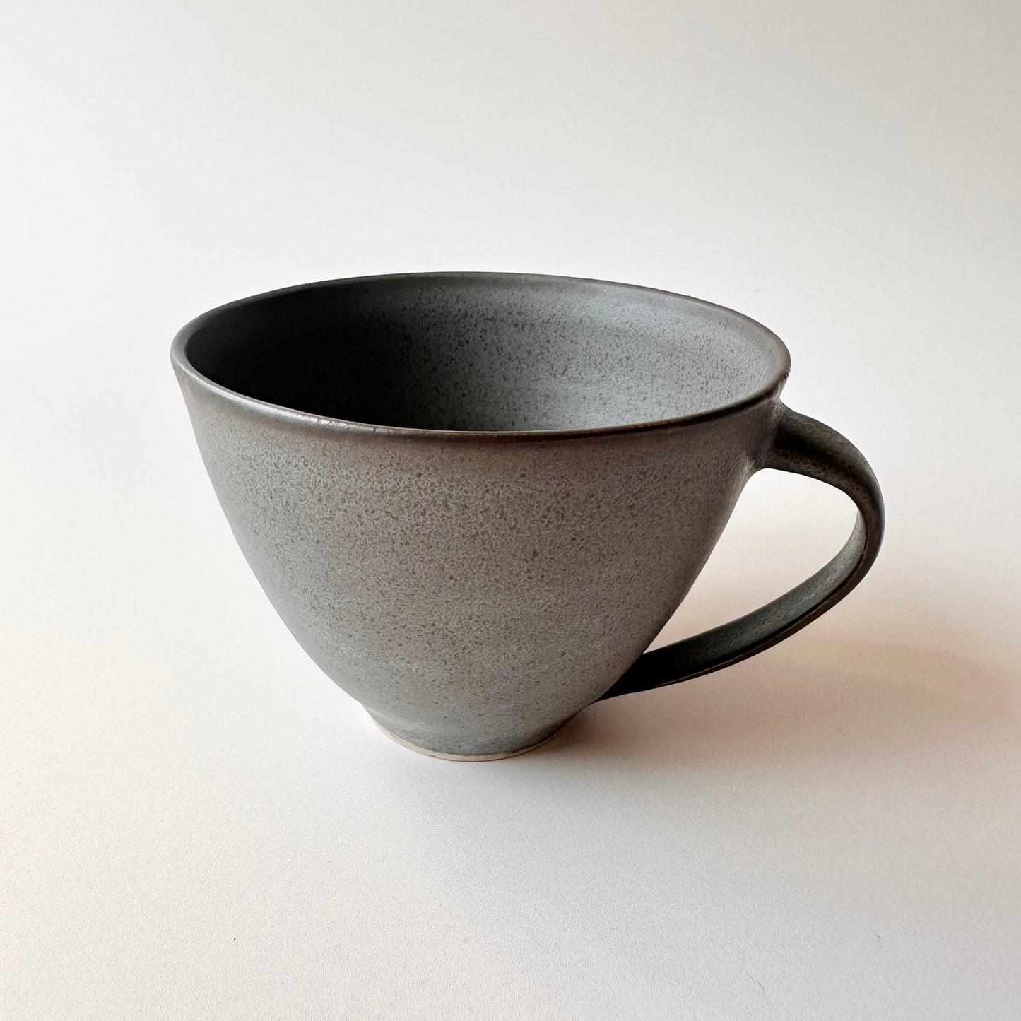 Kaffekopp Mjuk, mörkgrå